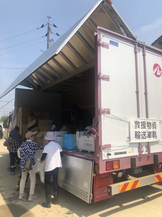 AZロジ 被災地へボランティア、感謝の気持ちがサポート｜運送会社