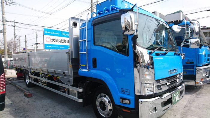 大阪城東運送 8トン増トン平車を導入｜運送会社｜物流ウィークリー