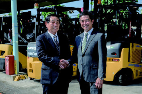 メインマークと栃木小松ＦＬが提携　環境整備サービスを強化