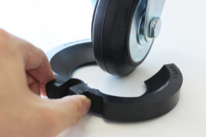 物流魂のマルイチ　片手で「キャスパー」着脱を可能に