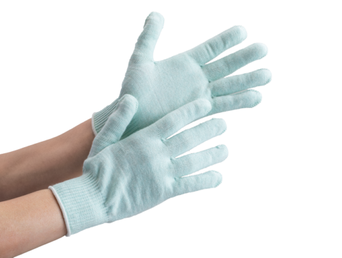 ミドリ安全　接触感染予防手袋を販売