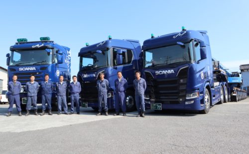 河野トラック　トレーラ輸送に特化、能力でスカニア起用