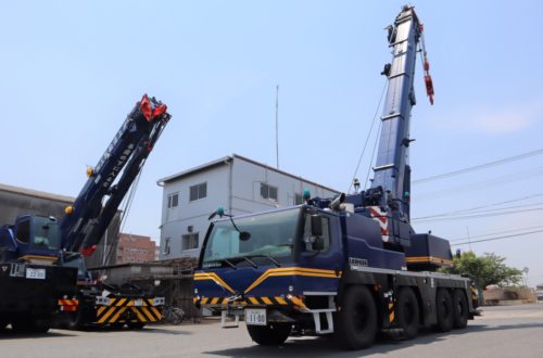 井上運輸機工 100トン吊りクレーン導入、通行許可取りやすく｜物流 