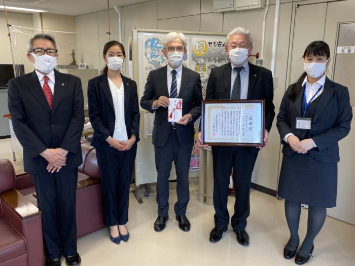 エース 北海道交通遺児の会へ今年も100万円寄付金贈呈｜物流