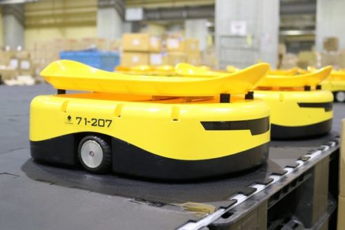 佐川グローバルロジ　ロボットソーター「ｔ-Ｓｏｒｔ」とＲＦＩＤで生産性大幅に向上