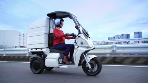 ａｉｄｅａ　電動３輪バイクを物流事業者に提案　日本郵便、ＤＨＬジャパンも導入