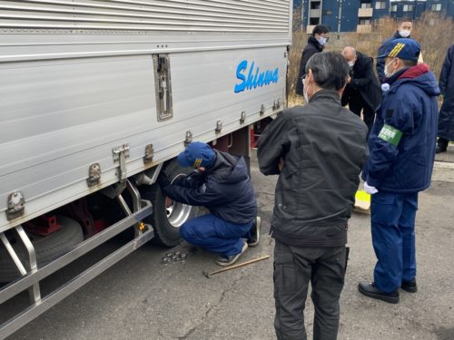 北海道運輸局など　車輪脱落事故防止緊急点検を実施