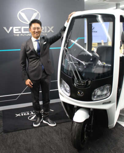 VECTRIX JAPAN　小型商用BEVをラストワンマイル物流で提案