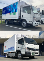 マルタケ運輸　ＥＶトラックと水素トラックを運用