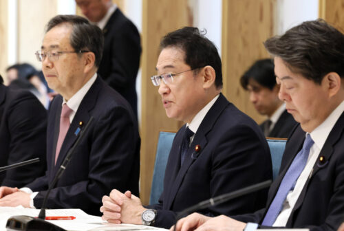 岸田総理　意見交換会で「トラックドライバー賃上げ１０％前後を期待」