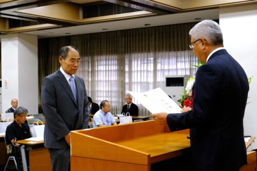 神奈川県トラック協会長表彰　８社９氏が受賞