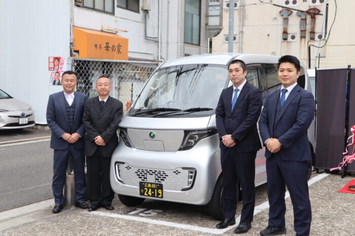 軽貨物事業者のスタンダード 宅配特化の電気自動車導入、中国地方で初 