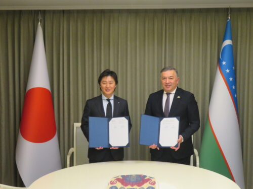 Ｐｒｏｕｄ　Ｐａｒｔｎｅｒｓがプロジェクト開始　ウズベキスタンからトラックドライバーを