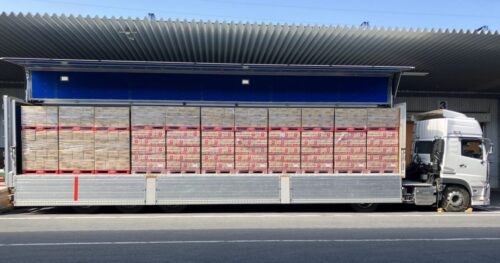 伊藤園、森永製菓、日本通運　群馬〜北海道間で重軽混載共同輸送を開始