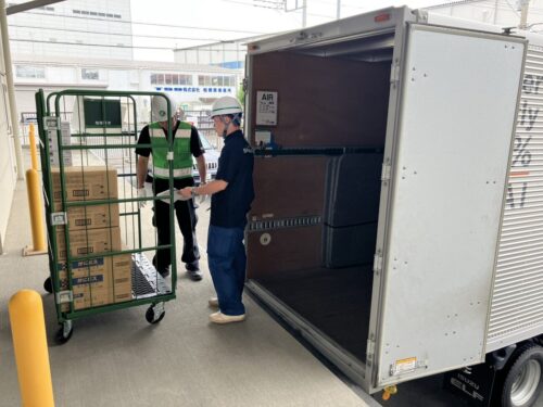 神ト協　九都県市防災訓練に協力、千葉市と幸手市に物資輸送