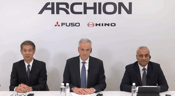 日野とふそうが経営統合　新会社「アーチオン」２６年４月に事業開始
