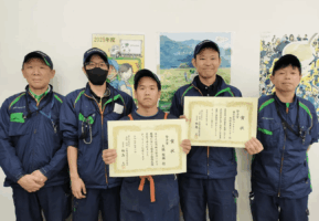 パルライン相模青果センター　事業所と職員が障害者雇用優良表彰でW受賞