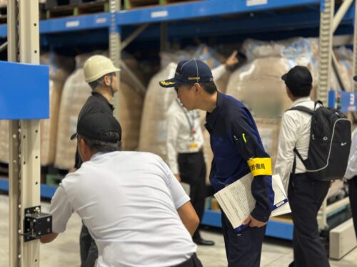 愛知労働局　合同パトロールで物流現場を公開視察