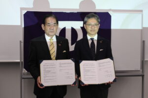 大ト協河北支部東三島輸送協議会　アクサ生命保険と連携協定締結