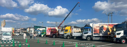 ＴＲＵＸＰＯ２０２５にトラック１６台が集結　