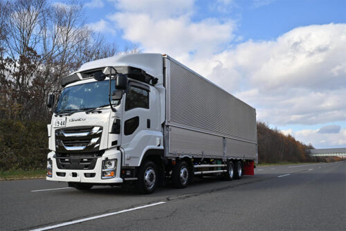 いすゞ自動車　自社部品ルートで自動運転実証開始