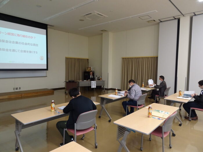 奈ト協　グリーン経営促進研修会でエコモ財団望月氏が講演