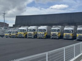 岡崎運輸　紙製品物流の要に、安定輸送で大手と直取引