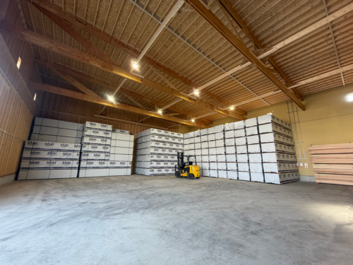 ダイセー阿波急行　徳島市に木造倉庫を建設