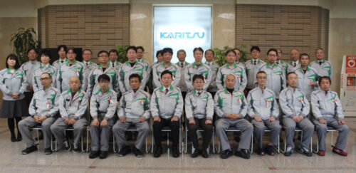 カリツー　創業７５周年記念式典で全社員に感謝伝える