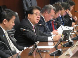 幹線輸送を自動運転トラックに　自動運転社会の実現目指し金子国交大臣が指示