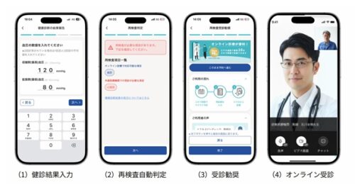 ＭＹ　ＭＥＤＩＣＡ　健康診断再検査促進の負担軽減、受診率向上を後押し