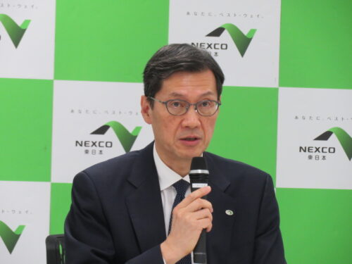 ネクスコ東日本定例会見「大型駐車マス整備」