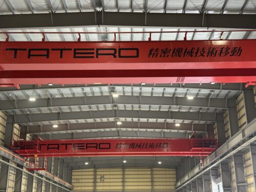 タテロ　新社屋と営業倉庫が完成、３０トン天井クレーン導入