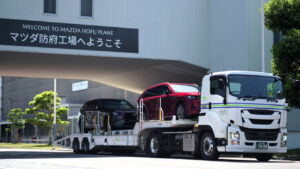 マツダと日本通運　ＨＶＯ輸送を検証、山口県で実証開始