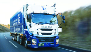 出光興産・Ｔ２・いすゞ　「ＩＲＤ」実証開始、自動運転トラックで試験利用