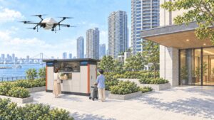 ＮＥＸＴ ＤＥＬＩＶＥＲＹなど３社　都のドローン物流事業に採択、タワマン向け実証へ